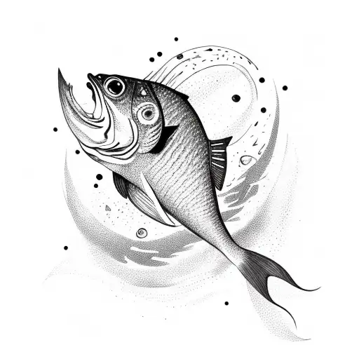 Fish With Tides And Stars