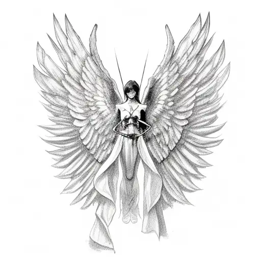 Angel With Bones As Wings