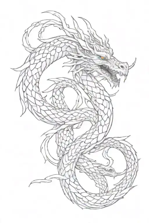 Serpent Dragon Wrapped