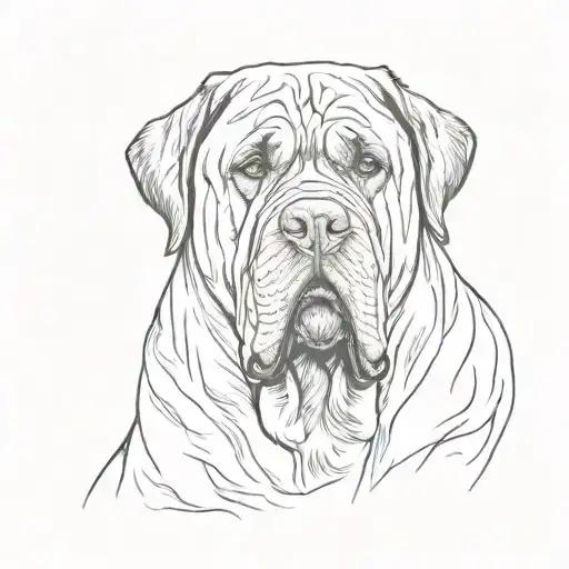 English Mastiff Dog