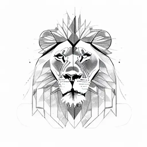 Design A Lion Protect Lioness And Lionet