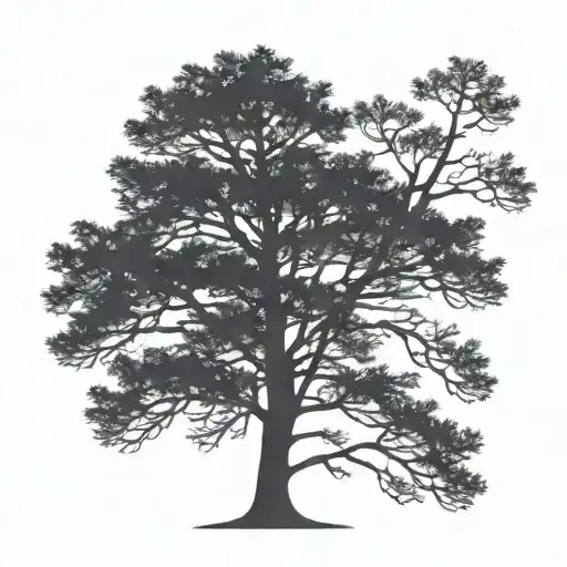 Fir Tree Silhouette