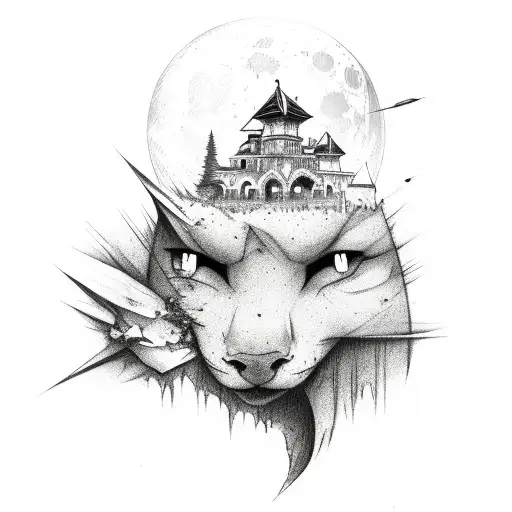 Broken Sword And Moon