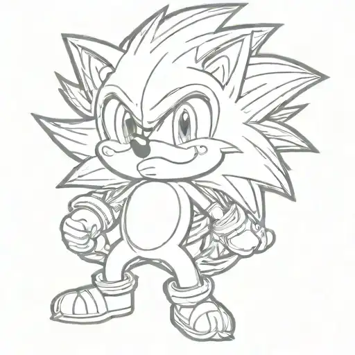 Baby Sonic The Hedgehog