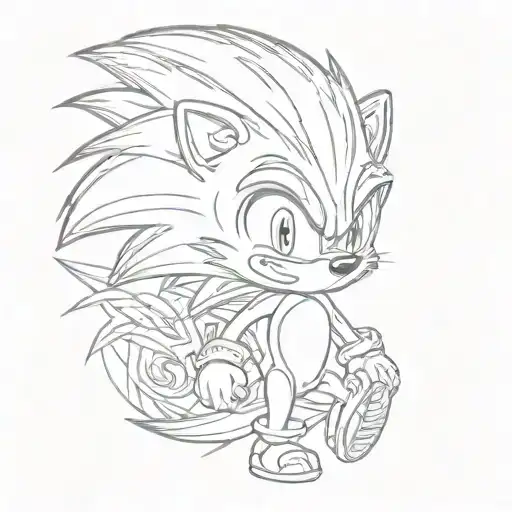 Baby Sonic The Hedgehog