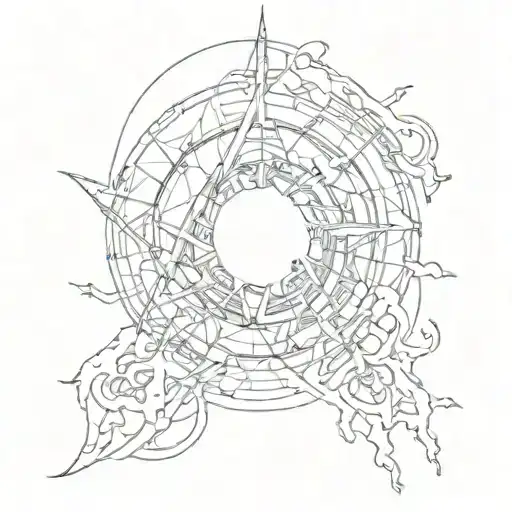 A Pattern For Reaching Out Towards A Distant Light In A Dark Dimension