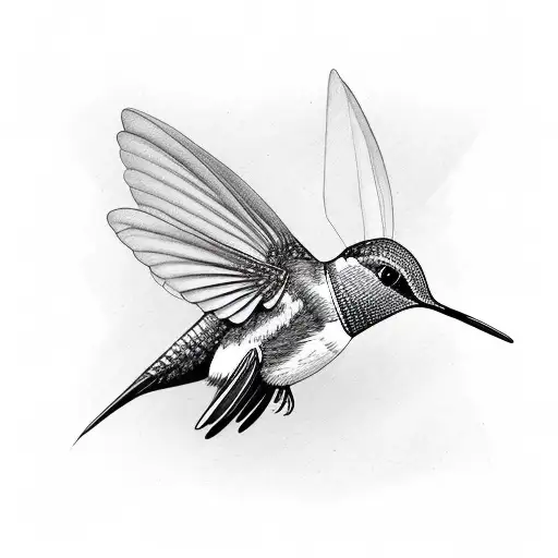 Flying Hummingbird