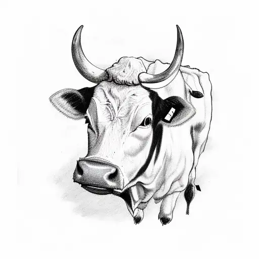 I Love You With A Cow Underneath