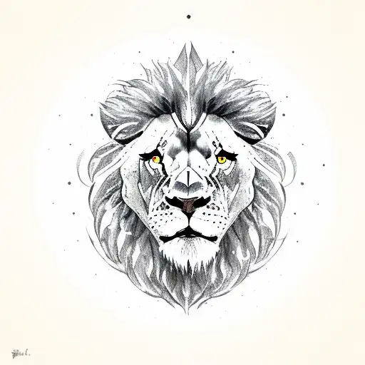 Barbell With A Lion Head Design