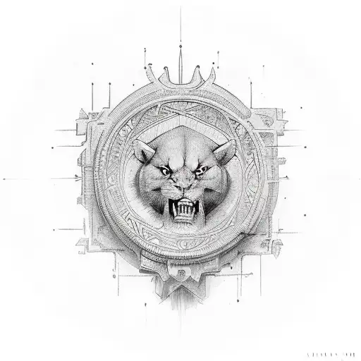 This Shall Too Pass In Caligraphy With Achaemenid Background