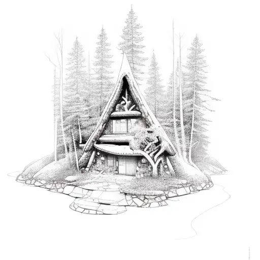 A Mystical Forest Cabin Surrounded By The Enchanting Beauty Of Norwegian Nature And Fjords