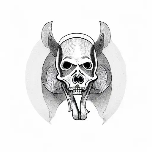 Cowboy Hat Skeleton Dog