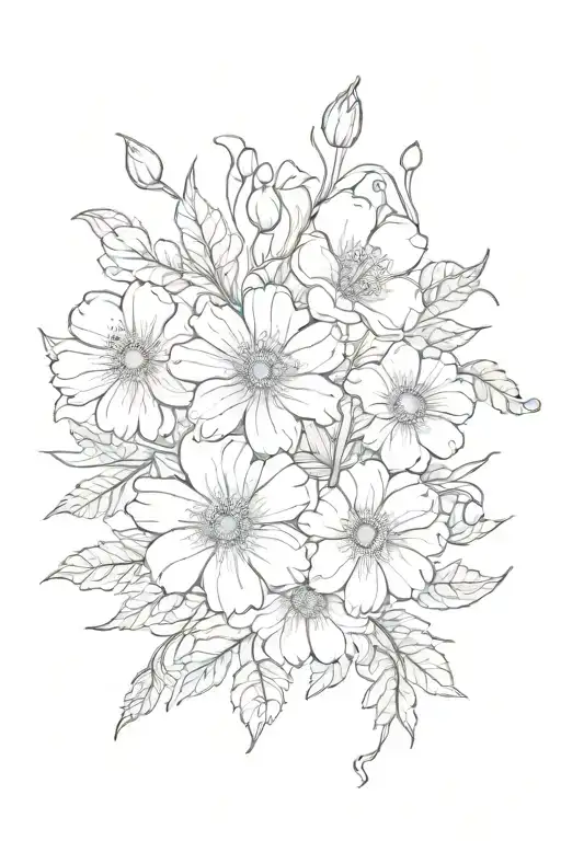 Marigold And Cosmo Vine Wrapping