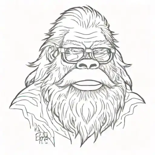 Bigfoot And Sunglasses