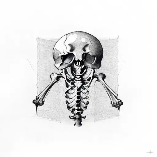 Hourglass Skeleton