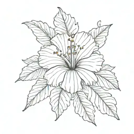 Hibiscus Flower Tiny