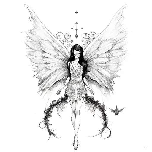 Fairy With Beautiful Wings
