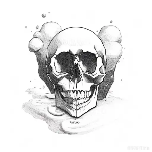 Skull Floating In A Potion