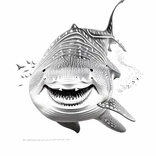 Fine Line Whale Shark