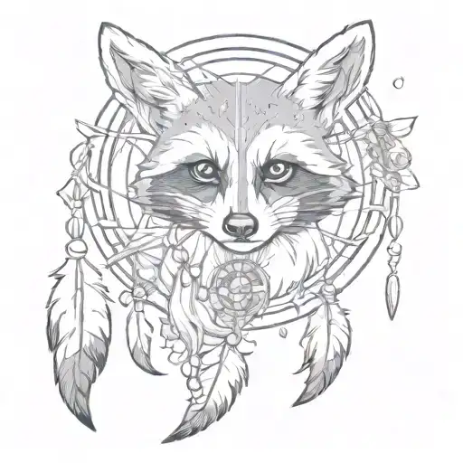 Raccoon Dreamcatcher Elf