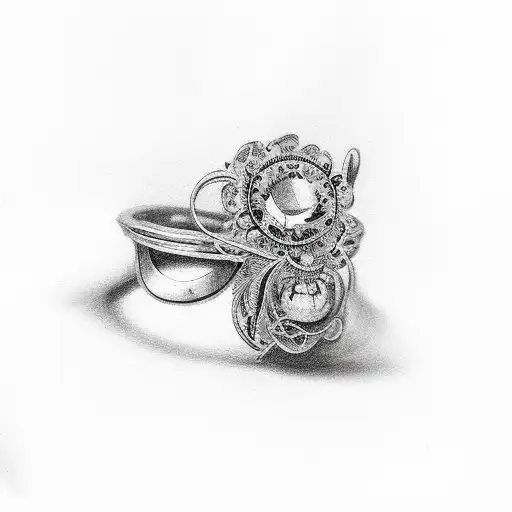 Kirsty Lord Blades Under Wedding Band