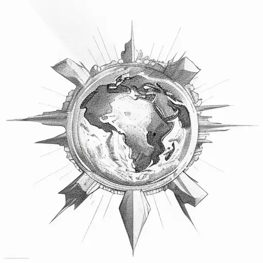 Atlas Holding Up The Sun