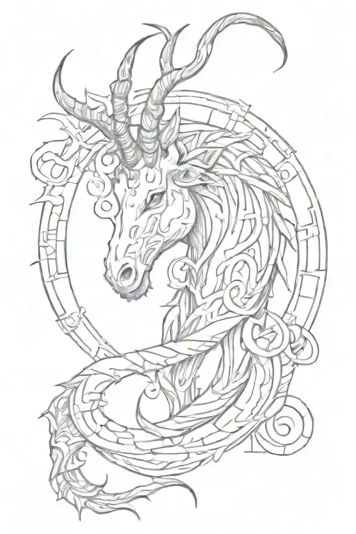 Capricorn And Letters