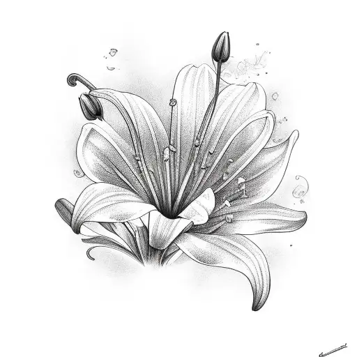 Lily With Layla Name In Cursive