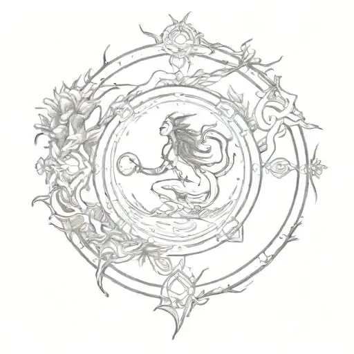 Circle Of Life With A Soul Circle Which Is Connected To The Shiv