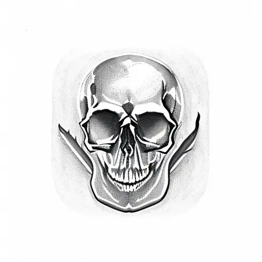 Mechanic Skull Wrench Weed Leaf