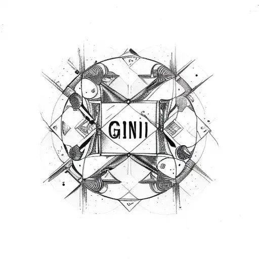 Gemini Symbol Words Chaos Confusion