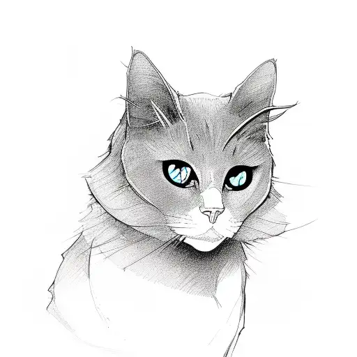 Beautiful Witch And Black Cats