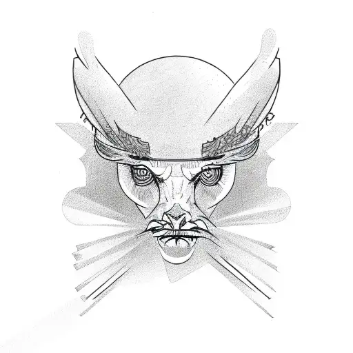 Ohio With Cardinal Directions Through It