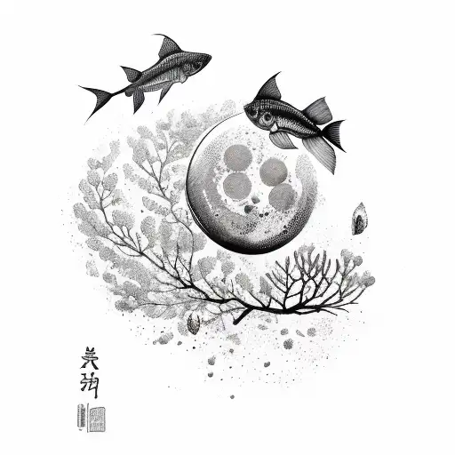 Azalea Flower Moon Mud Fishmud Fish