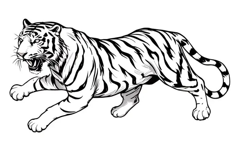 Tiger Chasing Pepper