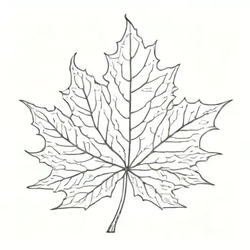 A Canadian Maple Leaf