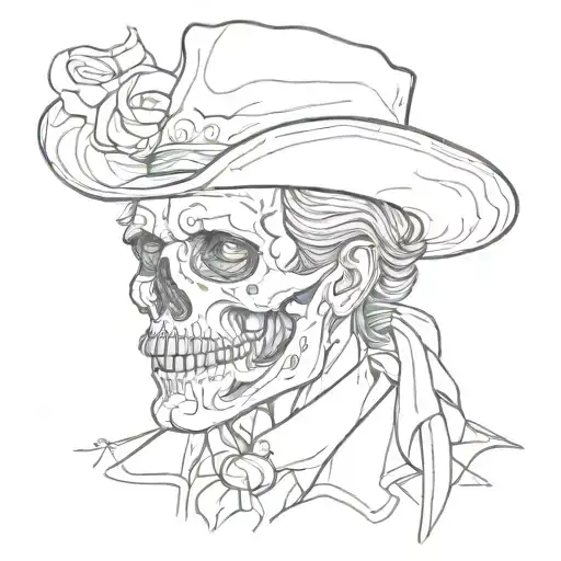 Doc Holliday Val Kilmer Skeleton Skull