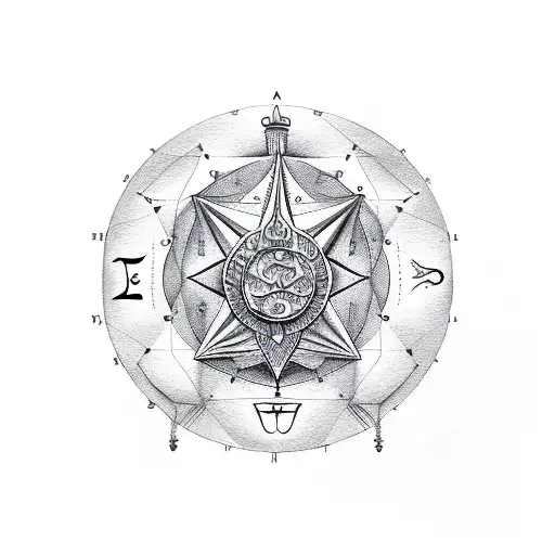 Lily With Leo Horoscope Symbol