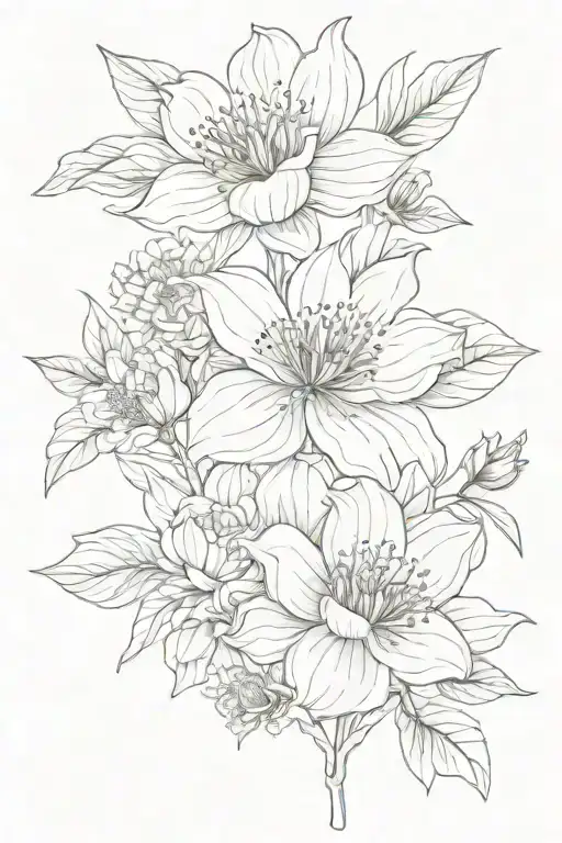 Birth Flower July April January October November June