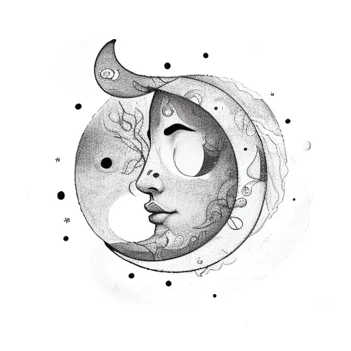 Moon Child Crescent Moon