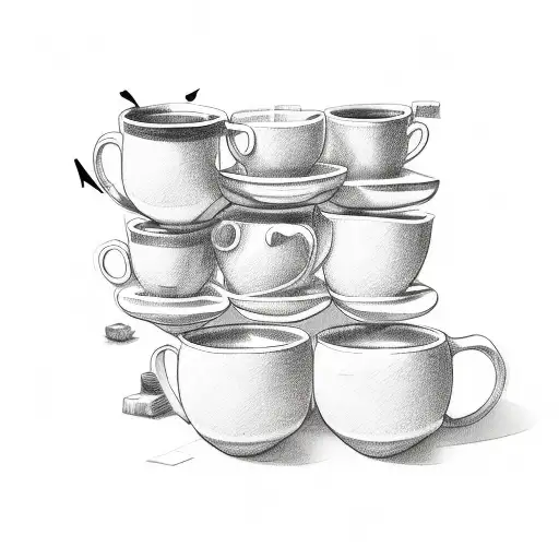 4 Coffee Mugs Talking