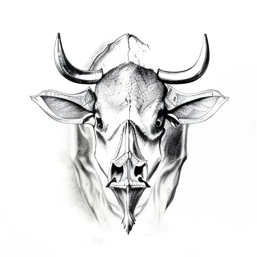 Water Buffalo Skull