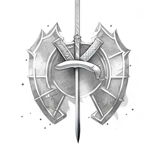 Sword Signifying Strength