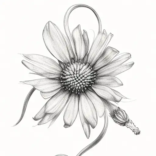 Cornflower And Shamrock Intertwined