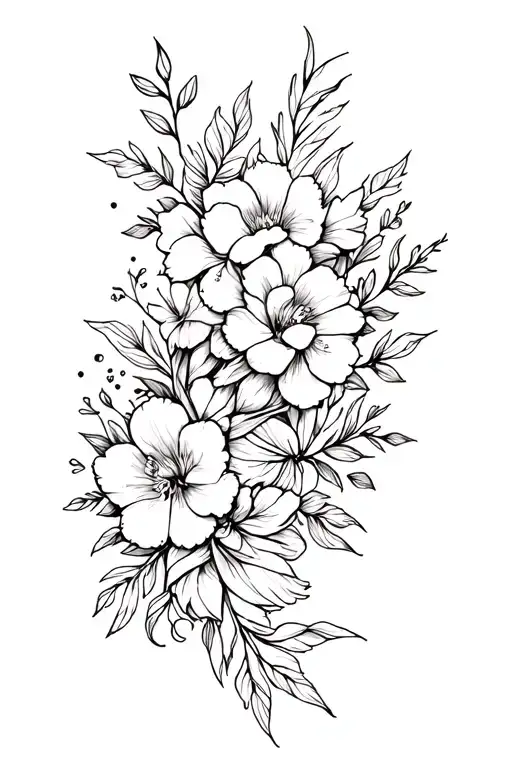 Floral Wrap Fore Arm