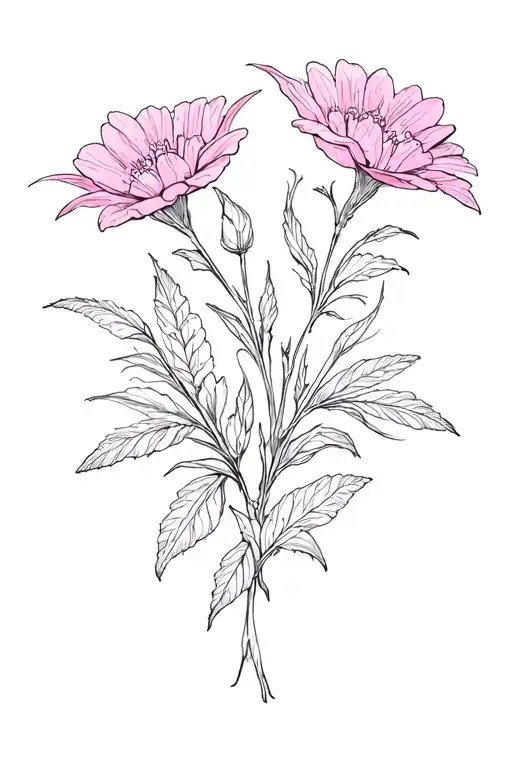 Libellule From The Flowers