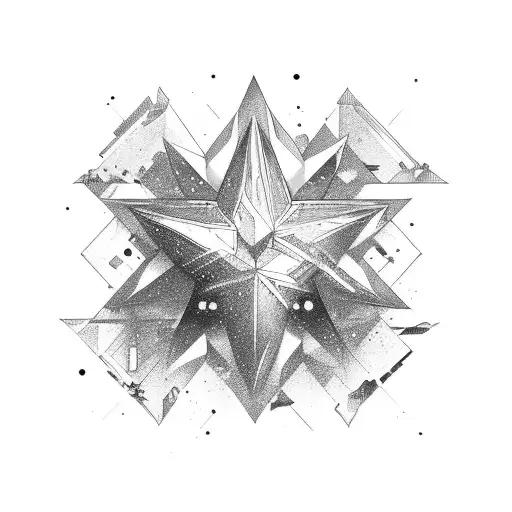 Stars In A Emo Style