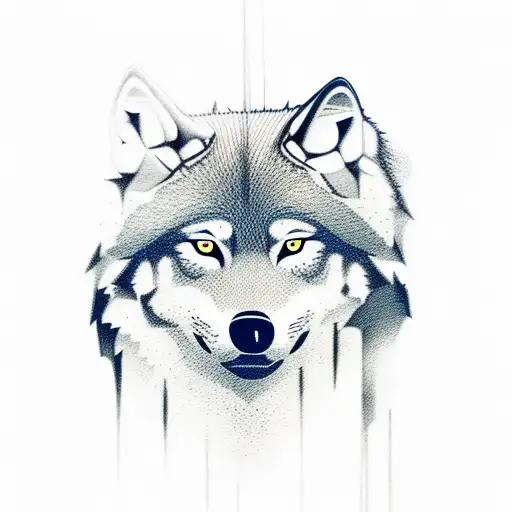 Wolves In Forest Silhouette