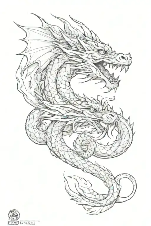 Dragon With A Monkey