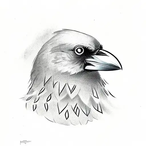 Crow With The Number 26